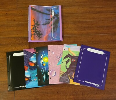 Vintage Trapper Keeper 3 Ring Binder 6 90s Original Folders | eBay