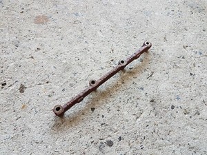 BMW 1er F20 F21 LCI 116i 118i B38 Halteleiste Abgaskrümmer unten 7618036