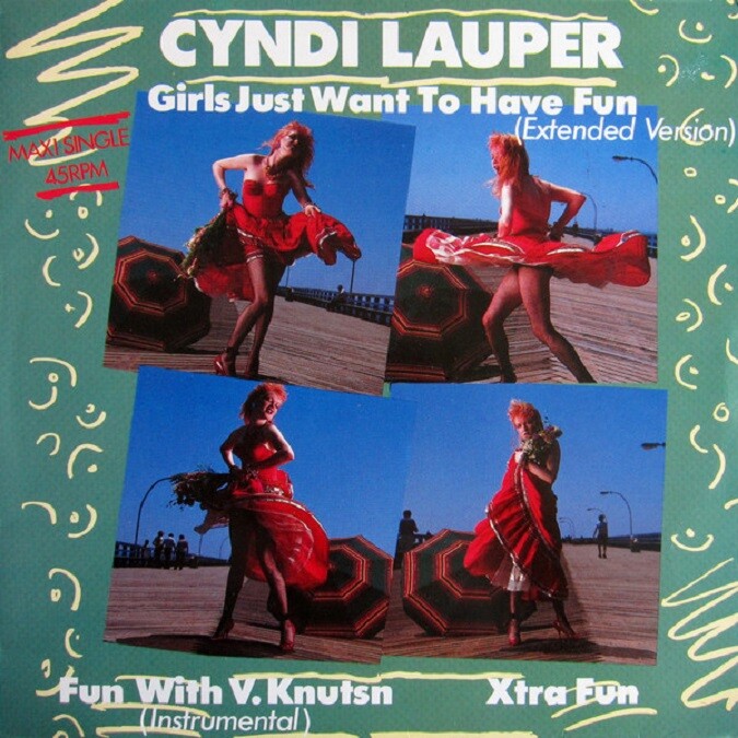 Cyndi Lauper Girls Just Want to Have Fun Dutch 12