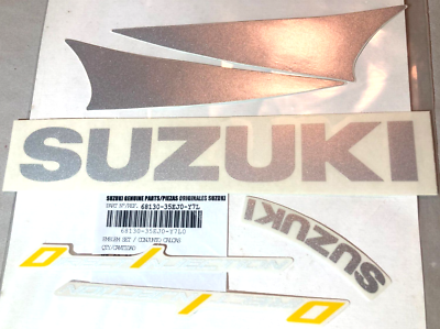 Sticker Set Suzuki Ay 50 Katana 68130-35EJ0-Y7L NOS | eBay