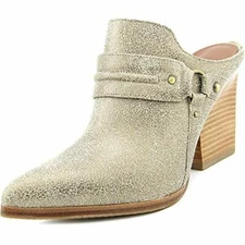 Donald J Pliner Vero 2-RM Bronze Cracked Metallic Mule Size 7 MSRP: $248.00