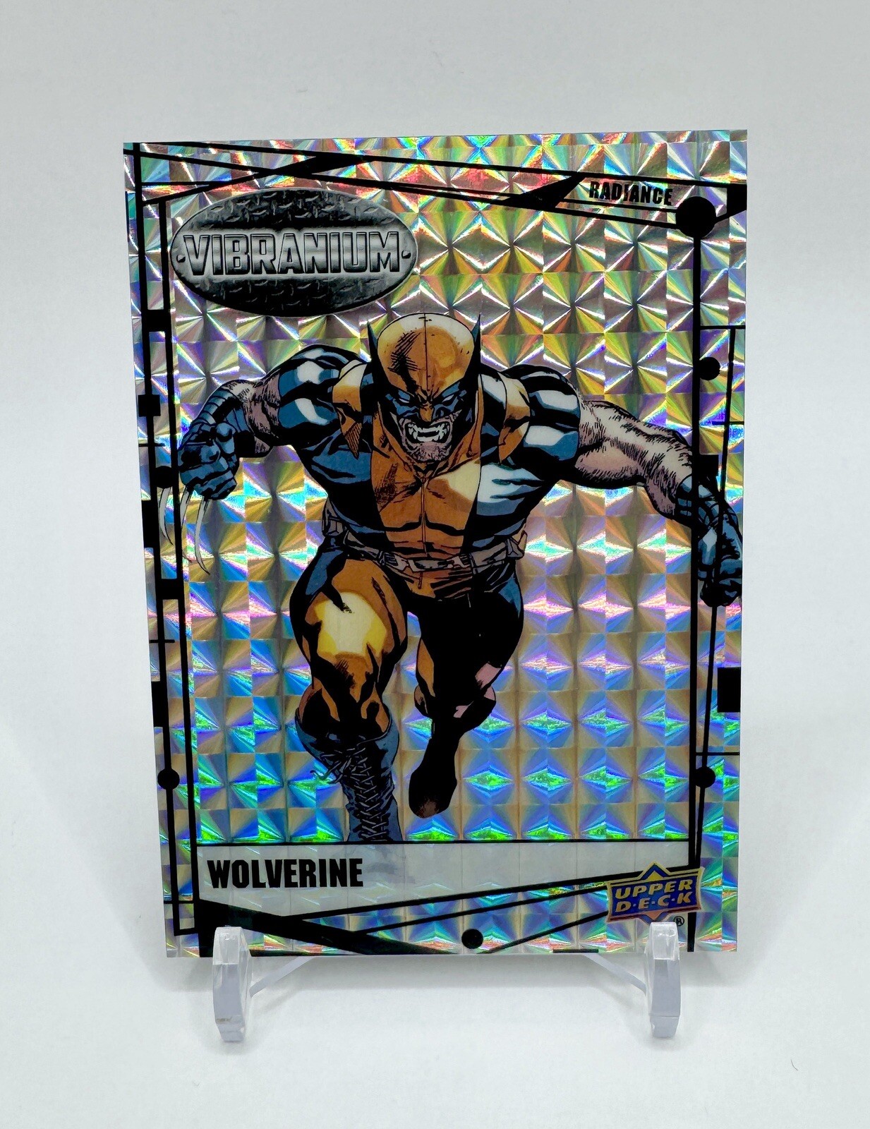 Wolverine 2015 Upper Deck Marvel Vibranium Radiance 14/50 Card #19 SSP Rare