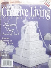 Aleene's Creative Living magazine June 1998 Front: Wedding Gift Box