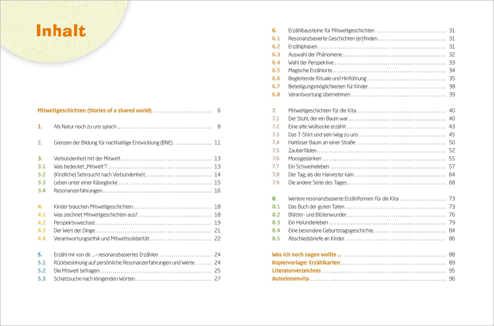 Thumbnail - Nachhaltigkeit Für Kinder Erzählen | Ingrid Miklitz | Taschenbuch | 96