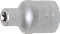 "Bgs SteckschlüSsel-Einsatz E-Profil | Antrieb Innenvierkant 10 Mm (3/8\") | Sw E6"
