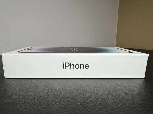 iPhone 14 Pro BOX ONLY 128 GB Space Black Empty Authentic Apple Product - Photo 5 sur 9