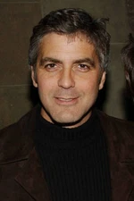 Actor Producer George Clooney poses at Killer Films Cinetic Media - Old Photo