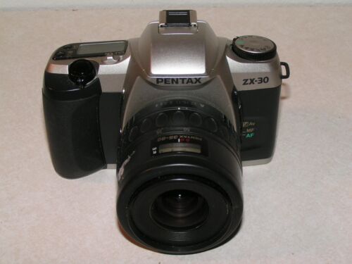Pentax ZX-30 SLR Film Camera with Pentax Zoom 35-80mm F4 to 5.6 Lens