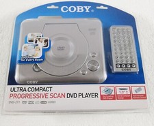 COBY DVD-211 New ULTRA COMPACT PROGRESSIVE SCAN DVD PLAYER