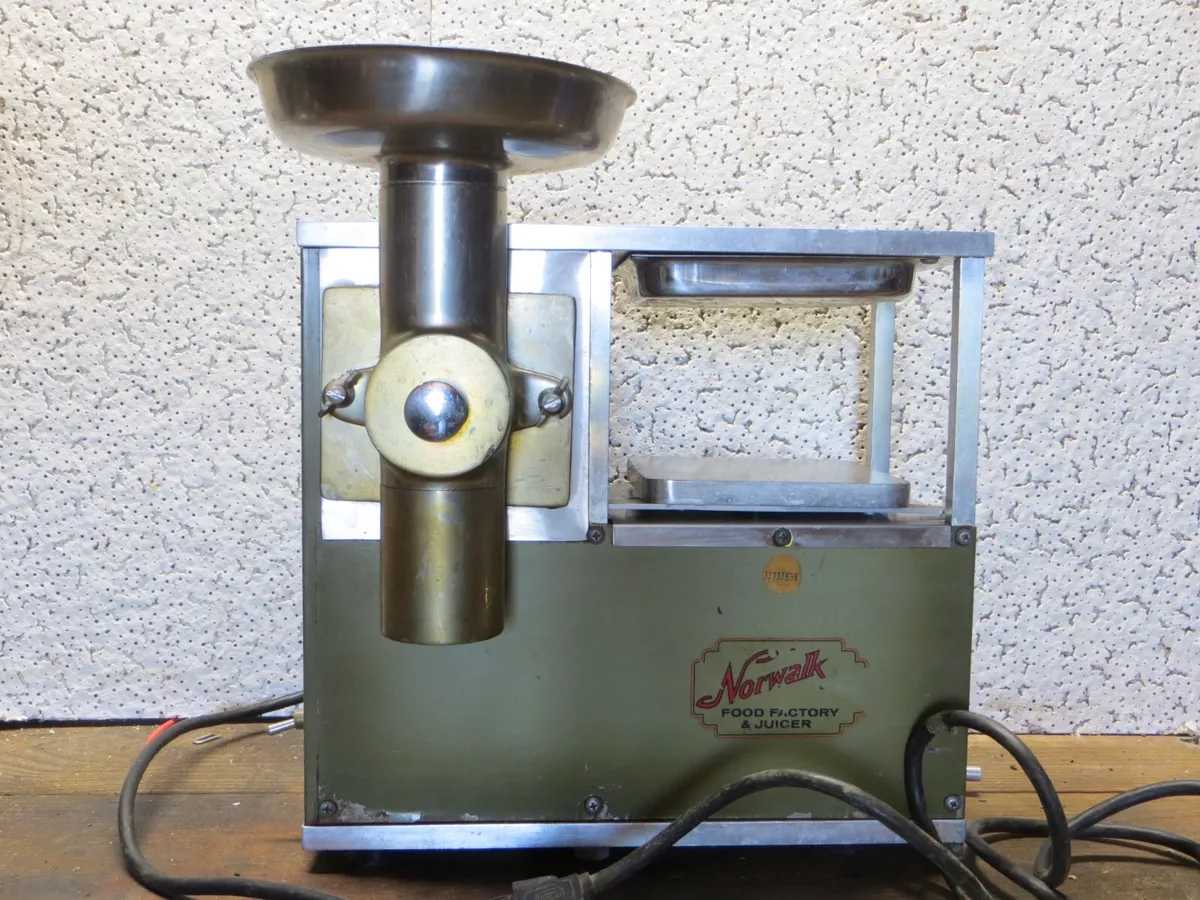 Vintage Norwalk Model 230 Food Factory and Hydraulic Press Juicer Pick up Only