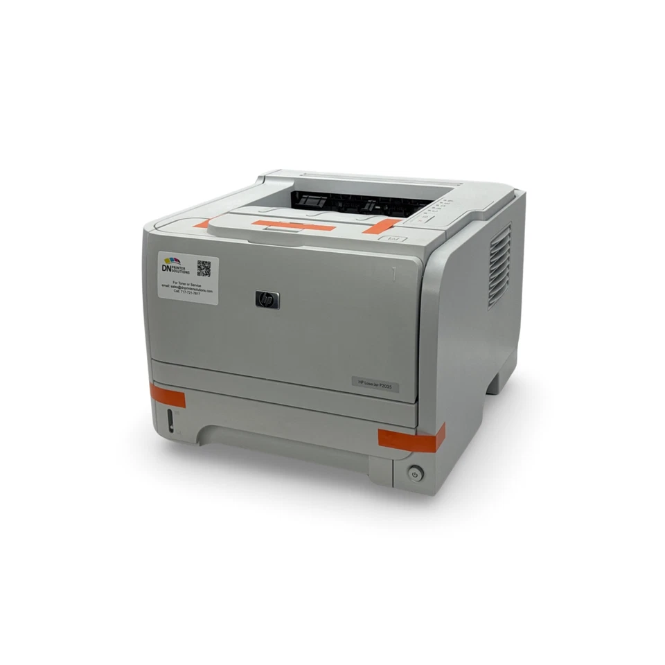 HP LaserJet Pro P2035 CE461A Workgroup Monochrome Laser Printer TONER INCLUDED - Image 2 of 4