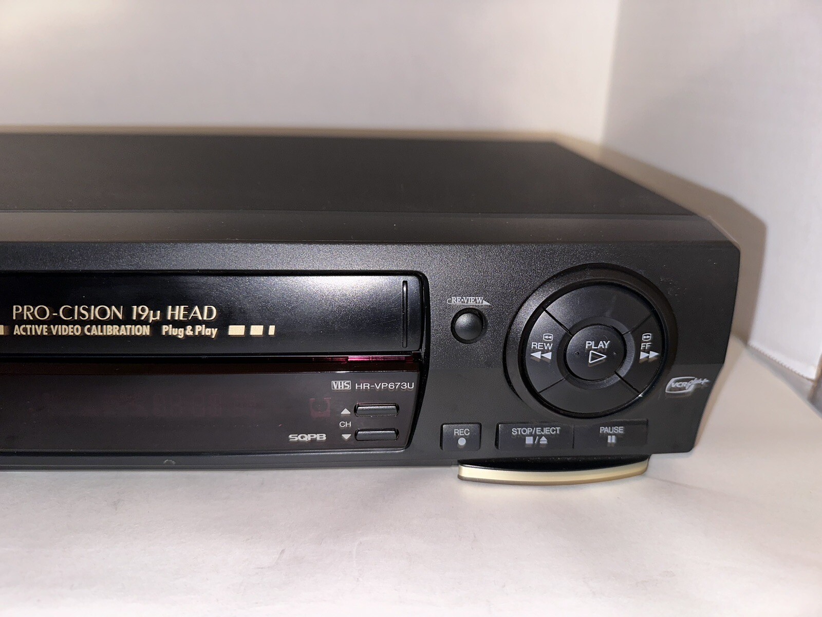 JVC HRVP673U VCR ProCision 19u HiFi VHS Player Tested eBay