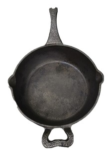 RARE Paula Deen Hammered Cast Iron 12" 30.5 cm deep Chicken Fryer | eBay