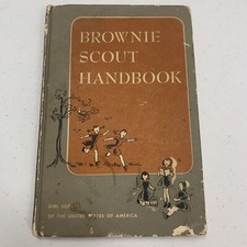 Brownie Scout Handbook Girl Scouts of America Vintage 1951