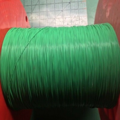 Raychem Tyco Hook Up Wire Green 26 AWG 55A0111-26-5 600v Copper Tinned 100 feet 
