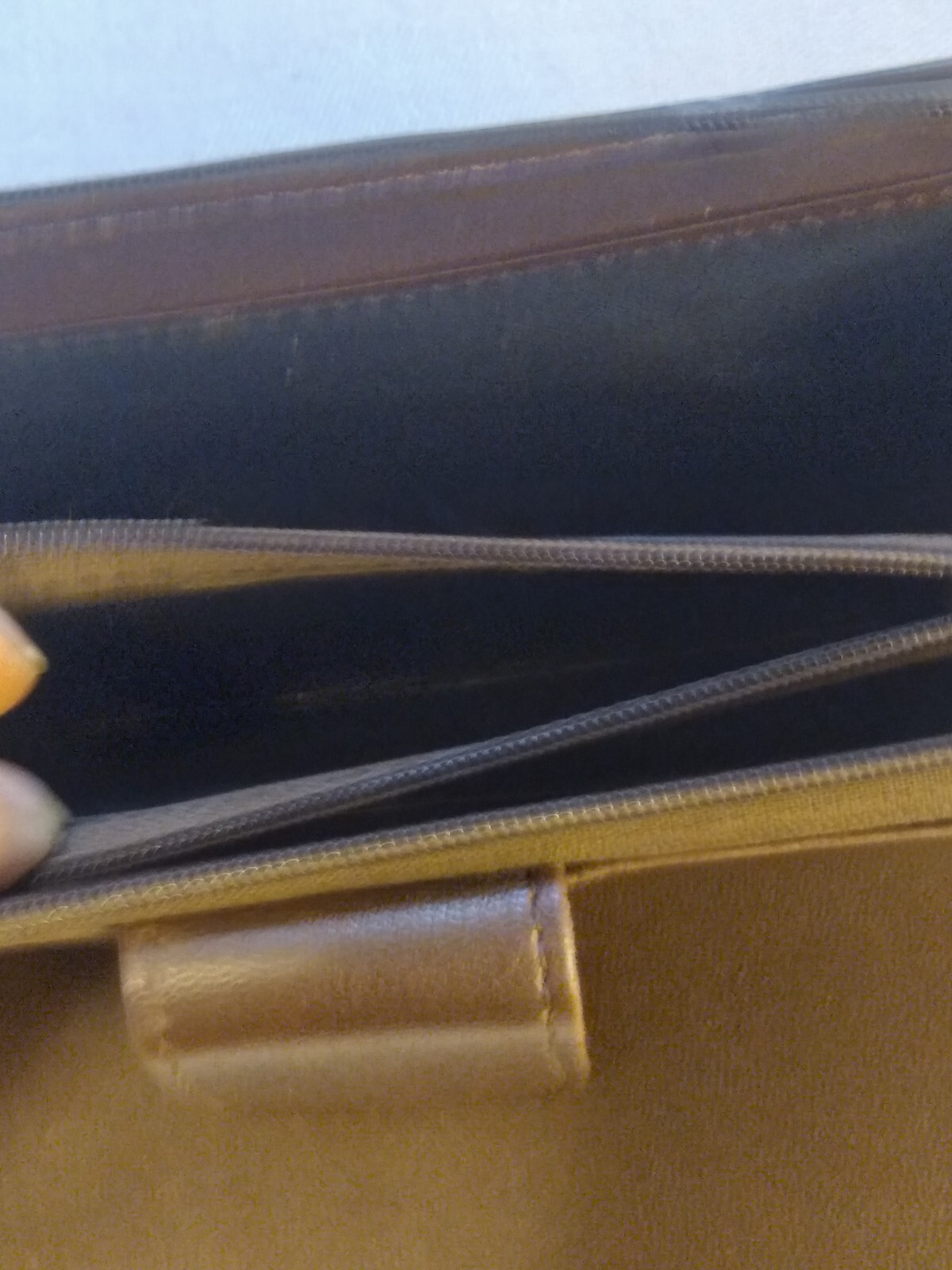 VTG Genuine Lambskin Leather Patchwork Women's Wa… - image 10