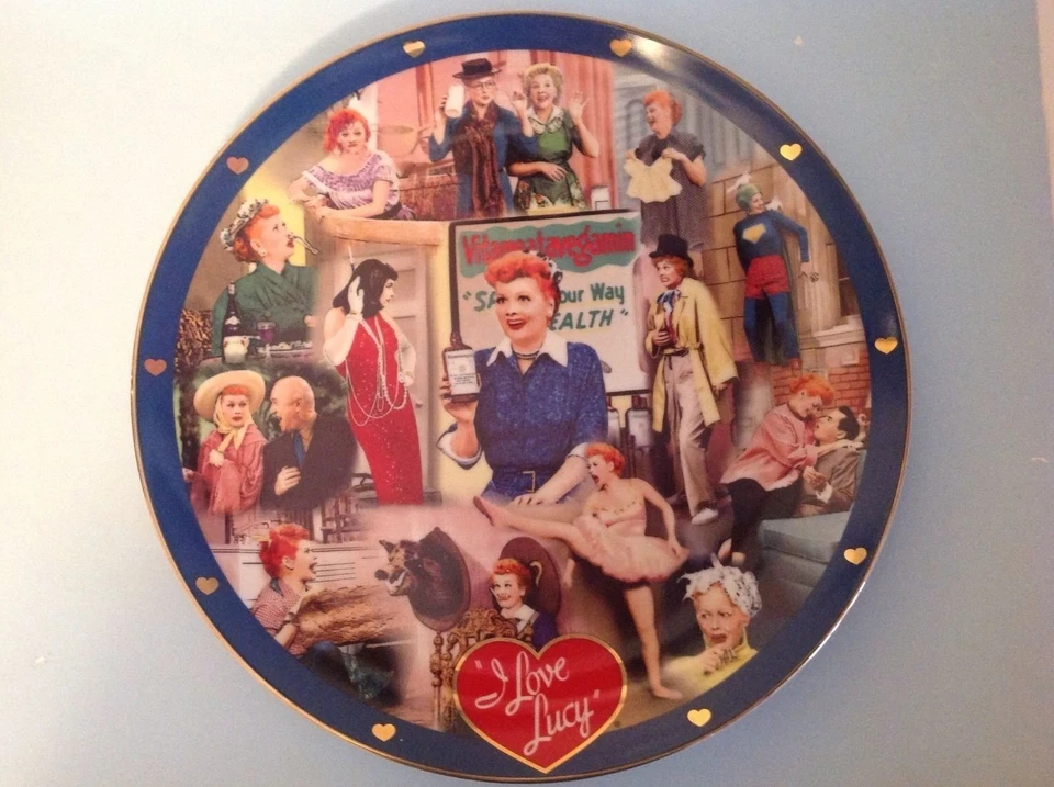 Placa de 12" LUCILLE BALL I Love Lucy DANBURY COMO NUEVA Test Market Collector - ¡RARA! Foto 2 de 2