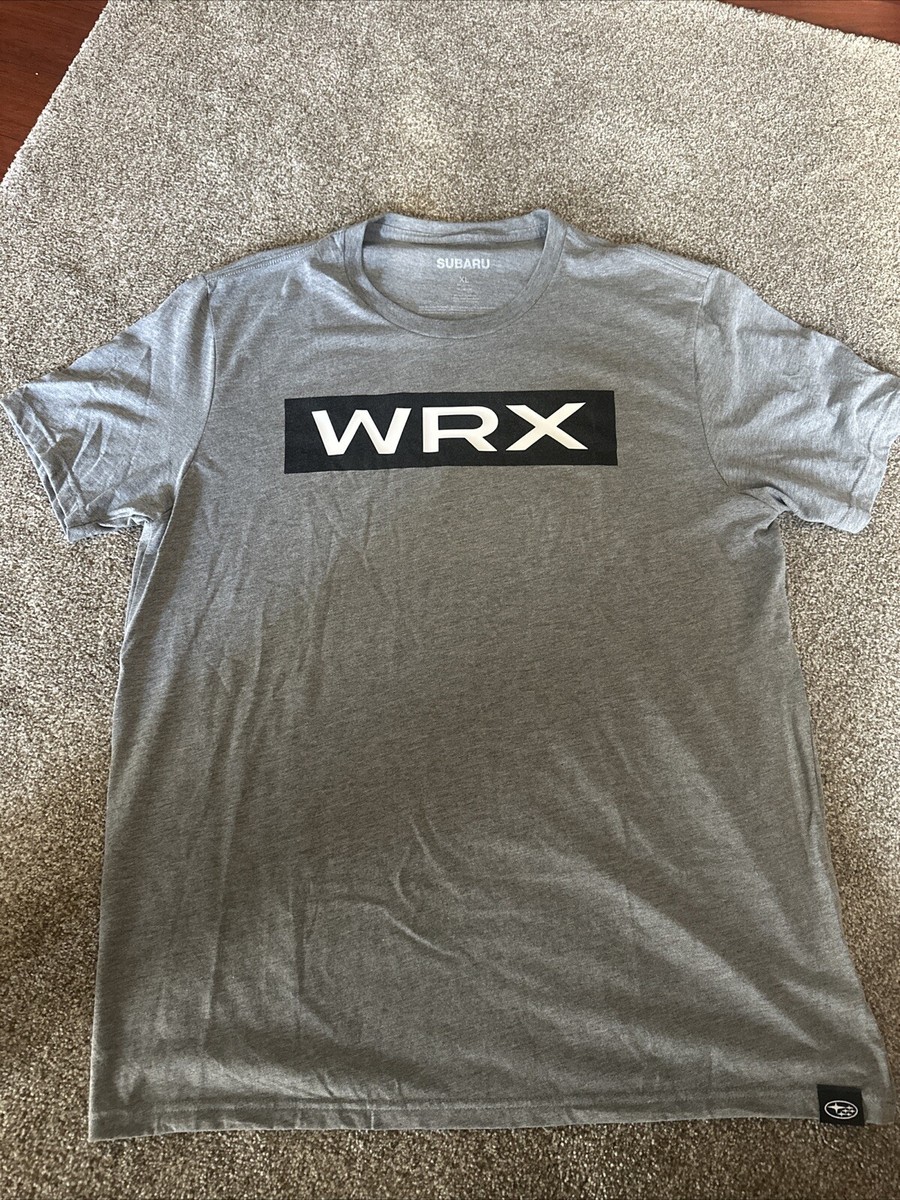 Subaru WRX T Shirt Mens XL Grey | eBay