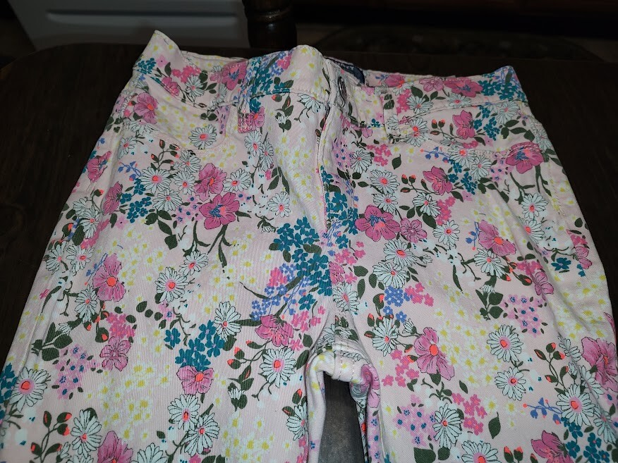 Jeggings Fille Old Navy - Taille 10, Imprimé Floral, Neuf Avec Étiquettes