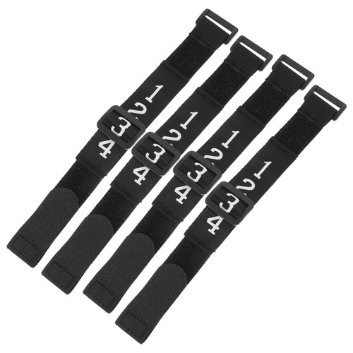 4 Pcs Referee Marking Belt down Indicator Football Wristband Bands - Picture 12 of 12
