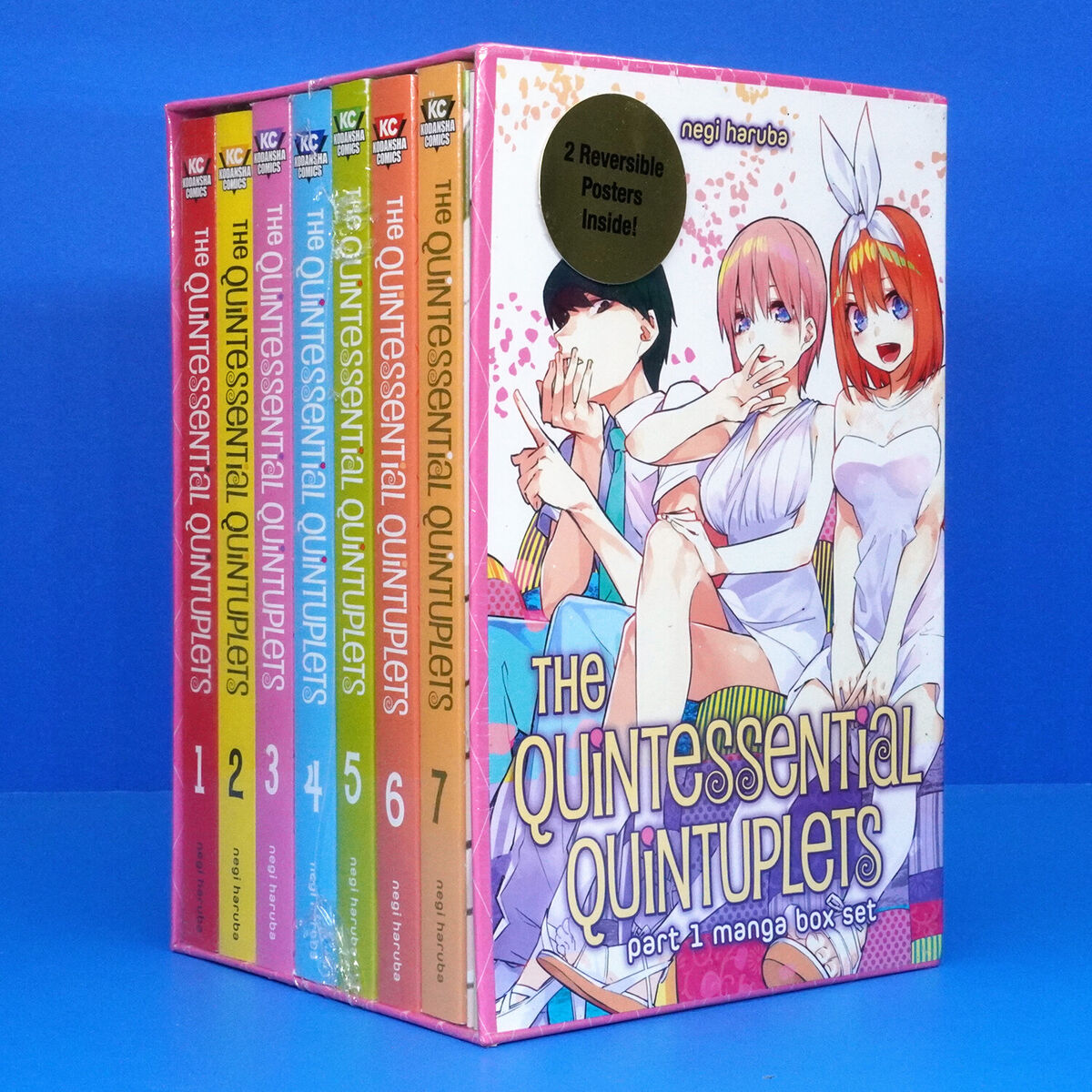 The Quintessential Quintuplets Part 1 Manga Box Set by Negi Haruba