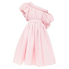 Alexander Mcqueen Anemone Faille Dress Women Pink Size 38