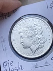1886 P Morgan Silver Dollar. Prooflike Luster-AU/BU.