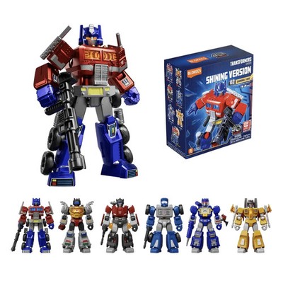 Blokees Transformers G1 Shining V2 1985 Unassembled Model Single Figure USA