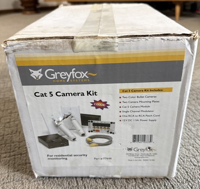 GreyFox Home Systems Category 5 Color Camera Kit/ Security Monitoring/ #F7644