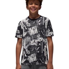 Jordan Kids Jersey Tee Carbon Heather Jumpman 23 — listing 5