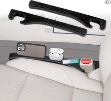 2Pcs Car Seat Gap Filler, Seat Gap Blocker, PU Leather Car Seat Gap Plug to Fill