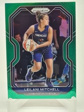 Leilani Mitchell 2021 Panini WNBA Prizm Green Prizm #3 Washington Mystics
