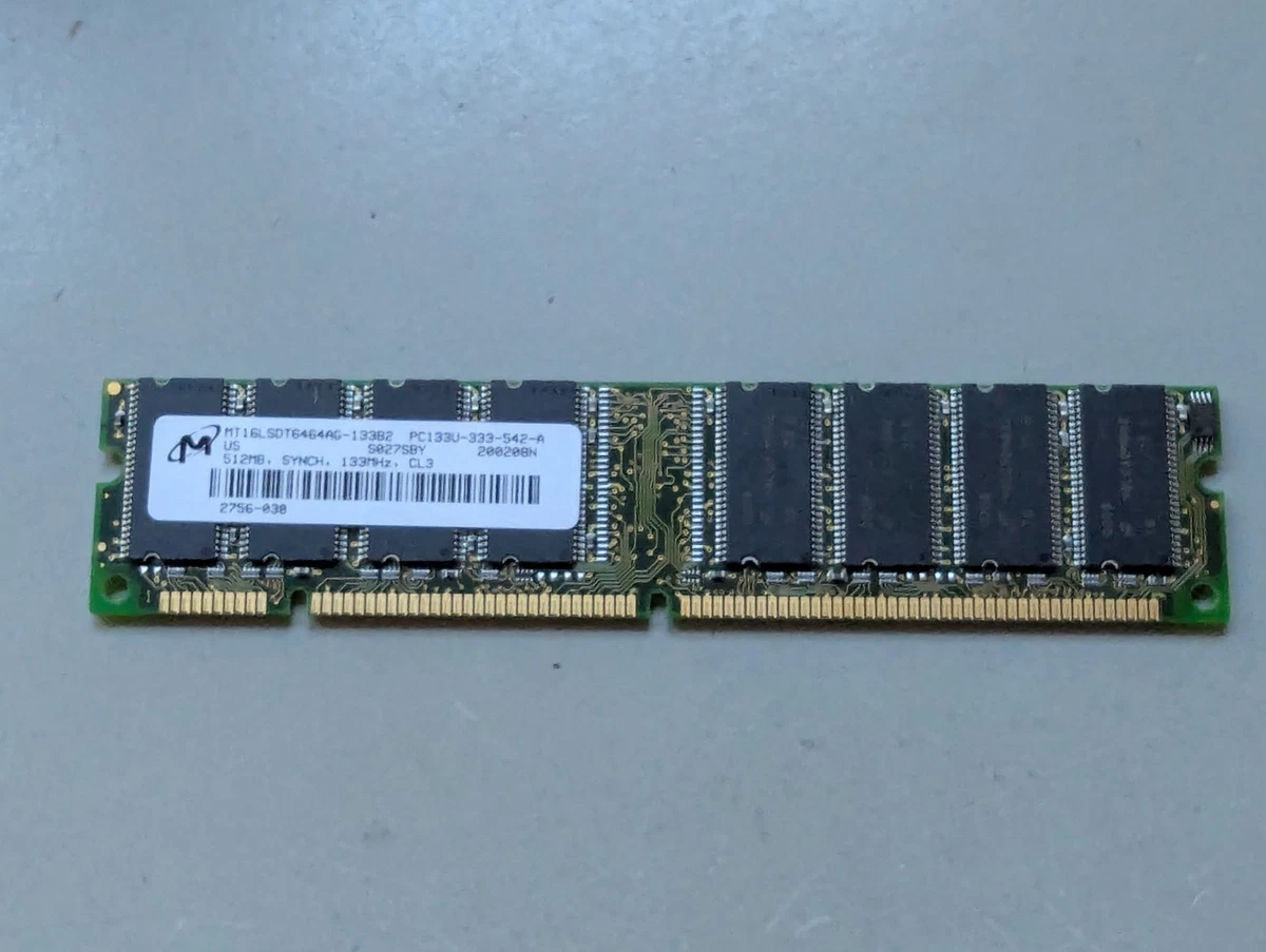 512Mo RAM Mémoire Toshiba Satellite 1900-101 (PC133