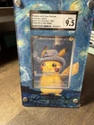 CGC 9.5 Pikachu with Grey Felt Hat Black Star Promo 085/2023 with Kamizone