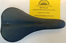 WTB Volt 142x165mm black bike saddle w/Cr-Mo Rails, new bike take-off