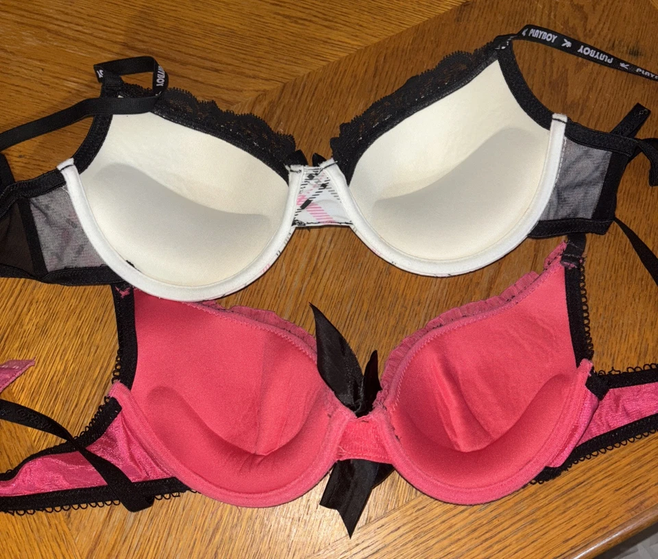Playboy Intimates Bras Push Up 34B Lot Of 2 - Image 3 of 4