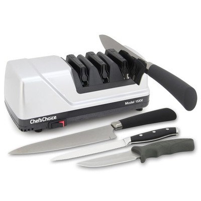 Chef sChoice 15XV EdgeSelect Professional Electric Knife Sharpener with 100-P...