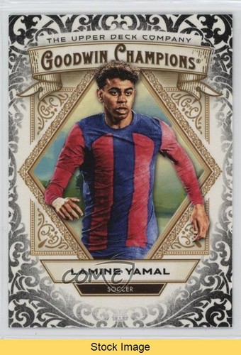 2025 Upper Deck Goodwin Champions Glossy Black Lamine Yamal #19 READ