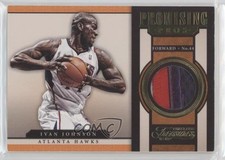 2012 Timeless Treasures Promising Pros Materials Prime 4/10 Ivan Johnson #20 0q3
