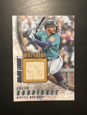 Julio Rodriguez 2025 Topps Update Major League Material Relic #MMU-JR Gold /50