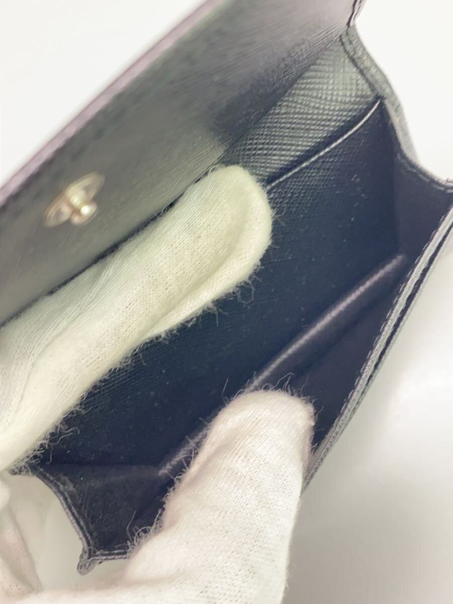 PRADA Card Case BLK Solid Color Men thumbnail 5