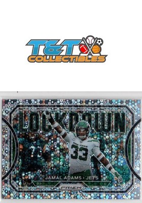 Jamal Adams 2020 Panini Prizm Lockdown No Huddle #14 New York Jets 34a