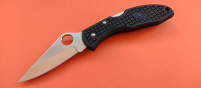 Vintage Spyderco Delica 1 Taschenmesser   G-2 Stainless   Seki-City Japan 90er