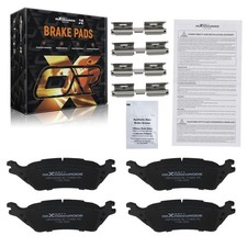 Rear Ceramic Brake Pads Set for Ford F-150 2012 2013 2014-2020 D1602 1602