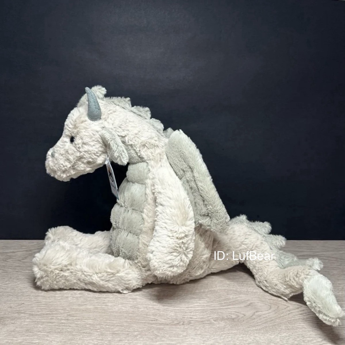 AUTHENTIC❗️Jellycat Lallagie dragon sage- NWT Retired