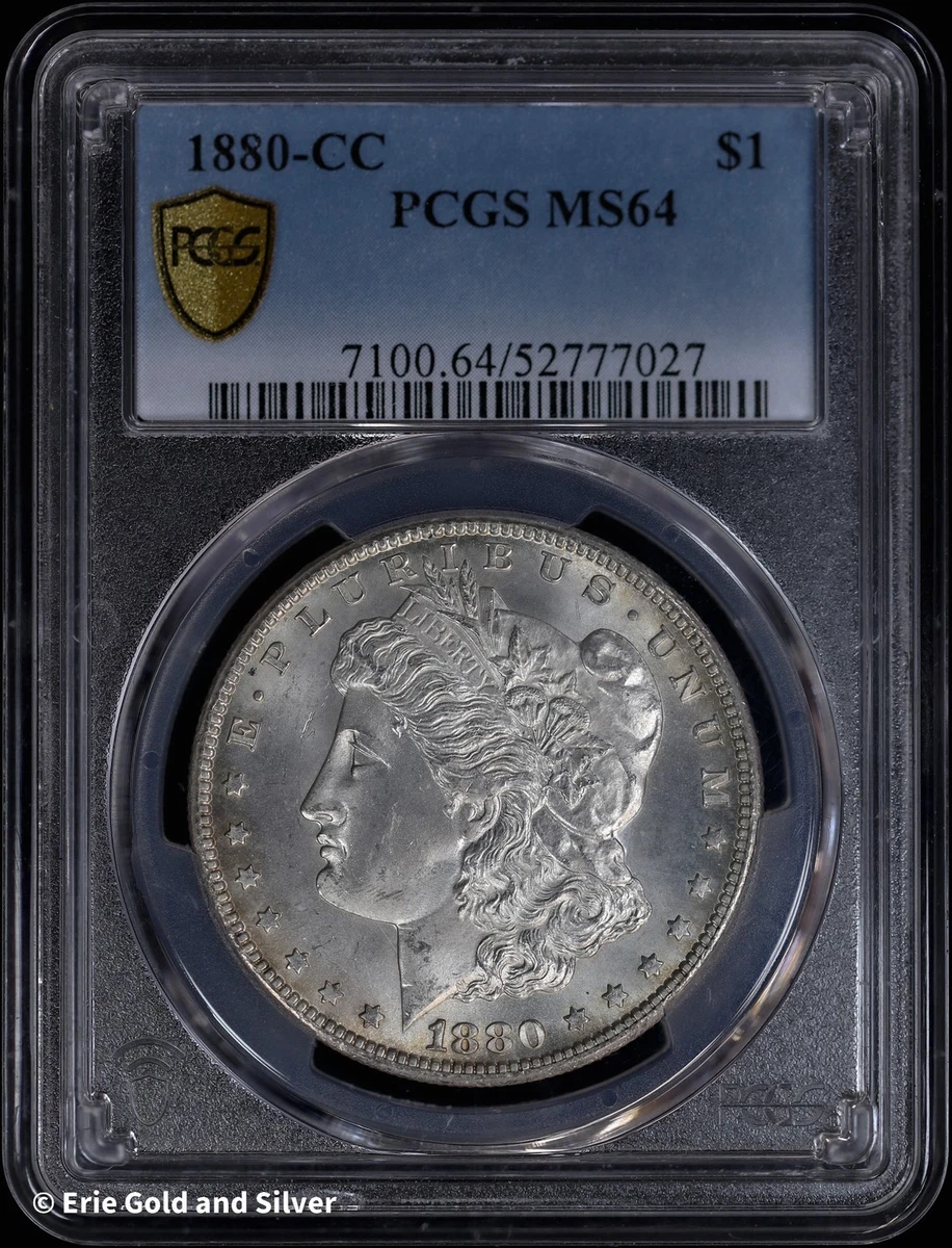 MS 64 Graded 1880 Year Morgan US Dollars (1878-1921) for sale | eBay