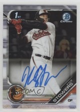 2019 Bowman Draft Chrome Draft Pick Auto Kyle Stowers #CDA-KS Auto 1k58