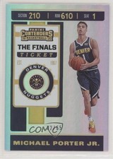 2019-20 Panini Contenders The Finals Ticket 22/65 Michael Porter Jr #78 03ns