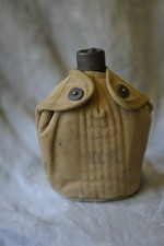Vintage Korean War Era Canteen US Army 1953 MIRRO With Cover