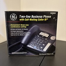 Vtg Ge Two-line Business Phone w/ Call-Waiting Caller ID New In The Box 29460ge2